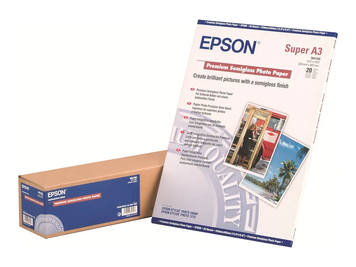 Epson Premium Semigloss Photo Paper
