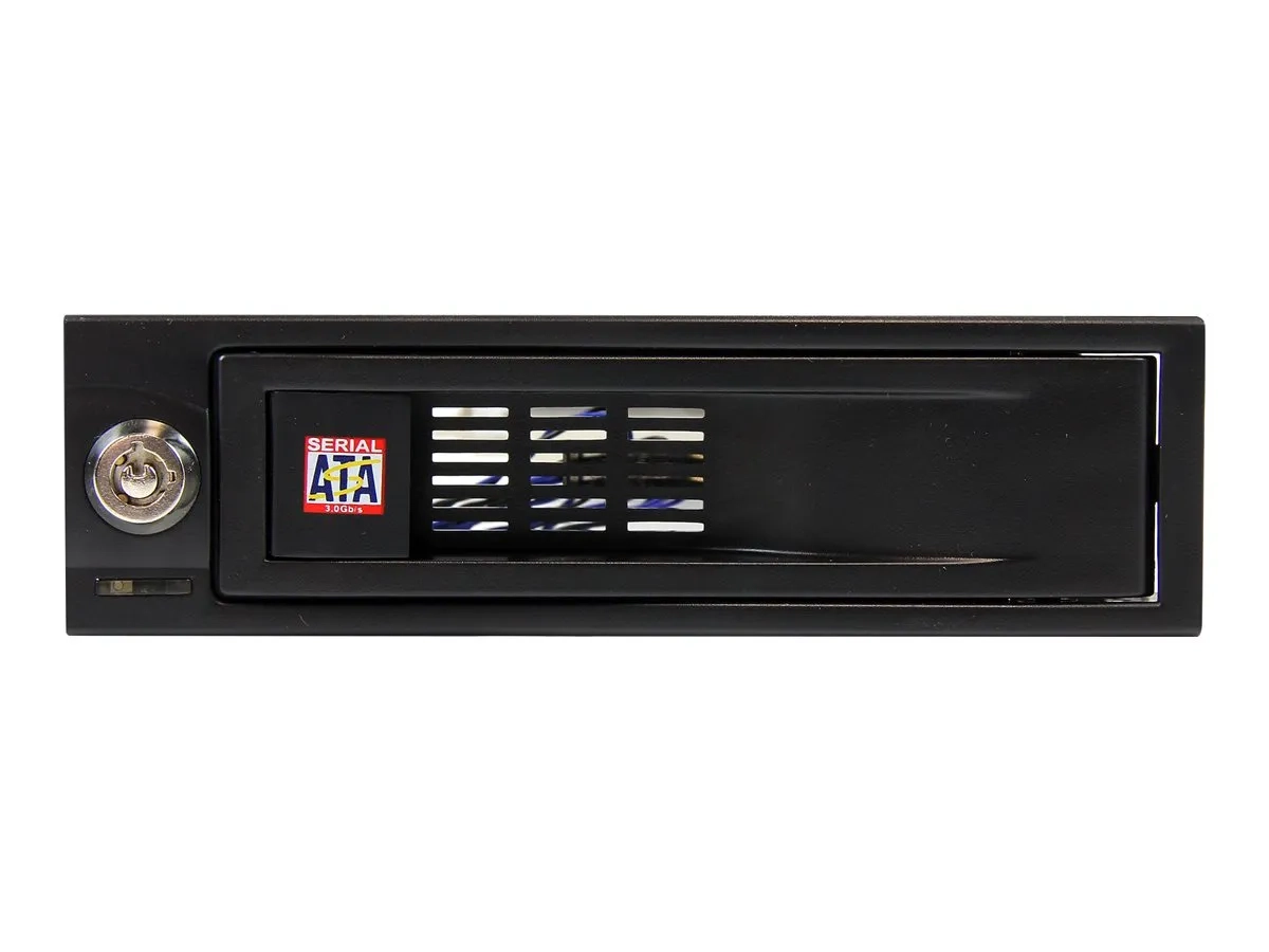 StarTech.com Rack amovible sans tiroir de 5,25 pouces pour disque dur SATA de 3,5 pouces