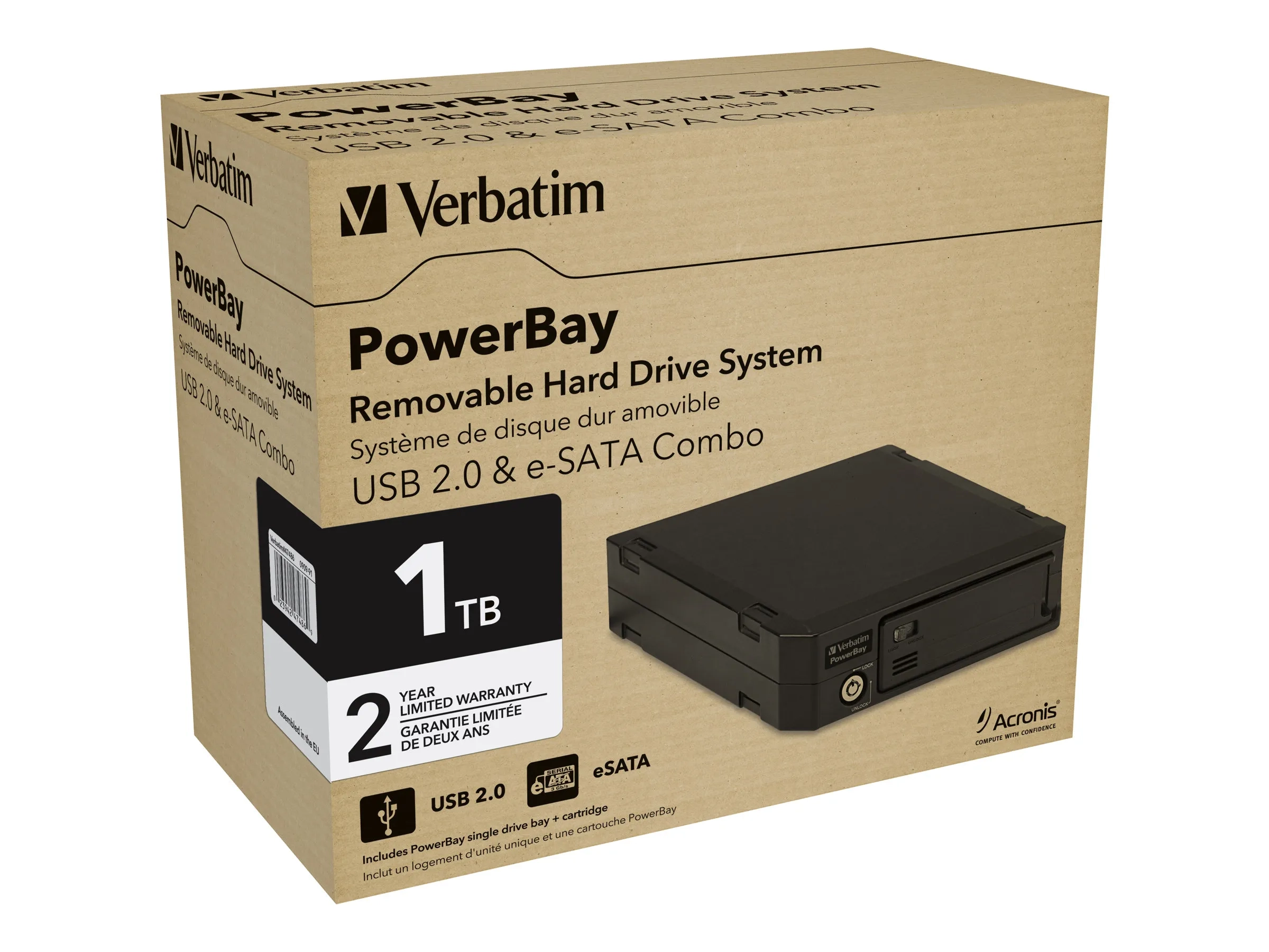 Verbatim PowerBay Removable Hard Drive System
