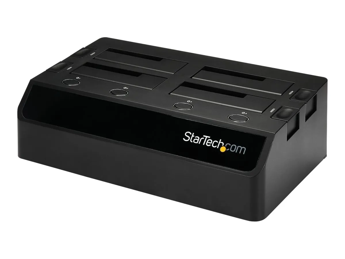 StarTech.com Dock pour Disques Durs 4 Baies USB 3.0 à 2,5/3,5" SATA III