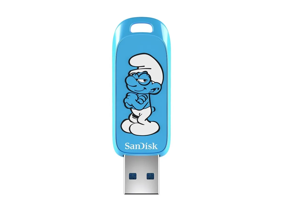 SanDisk Smurfs