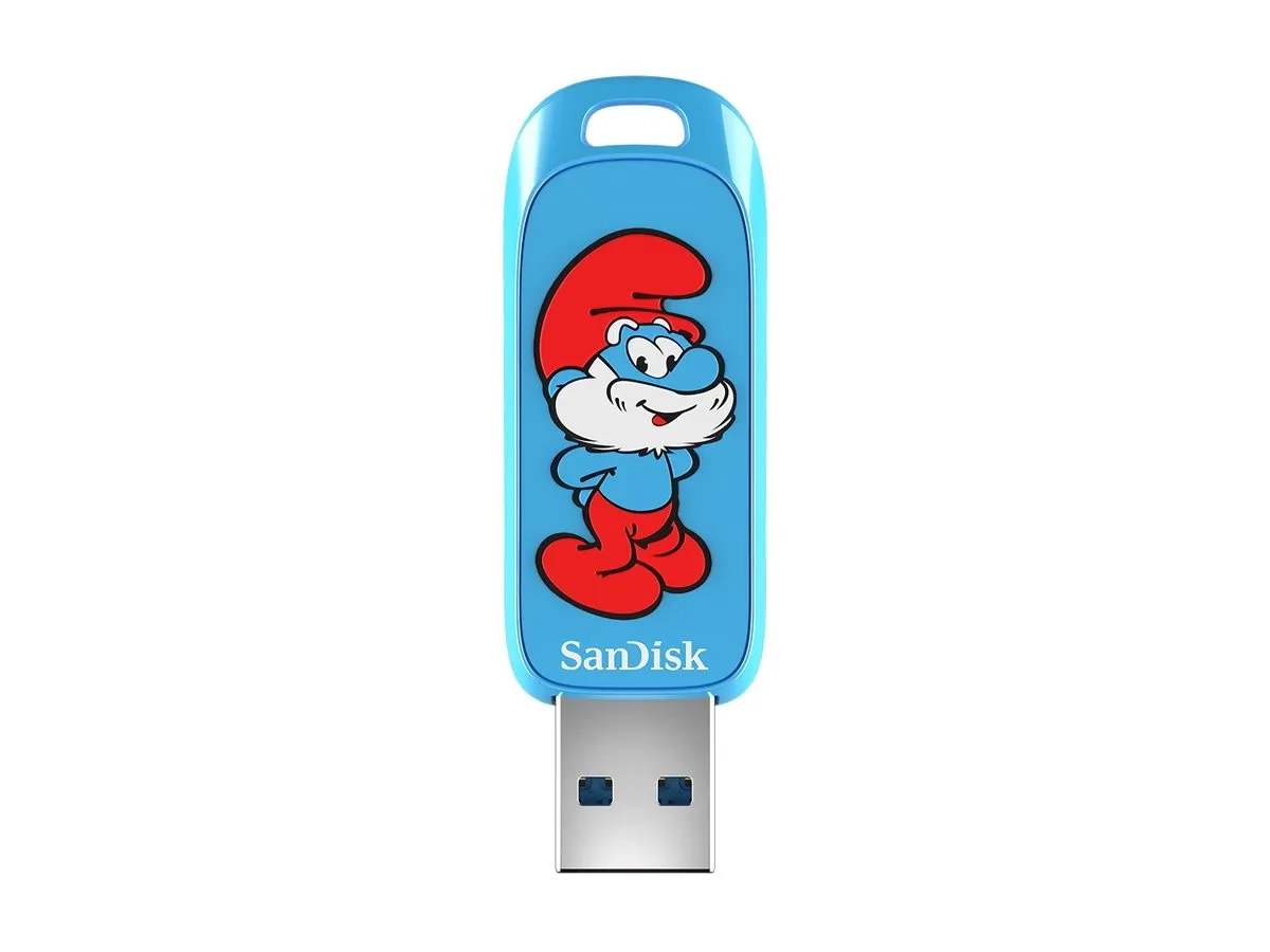 SanDisk Smurfs