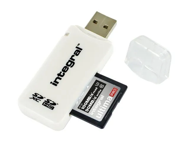 Integral SD Card Reader