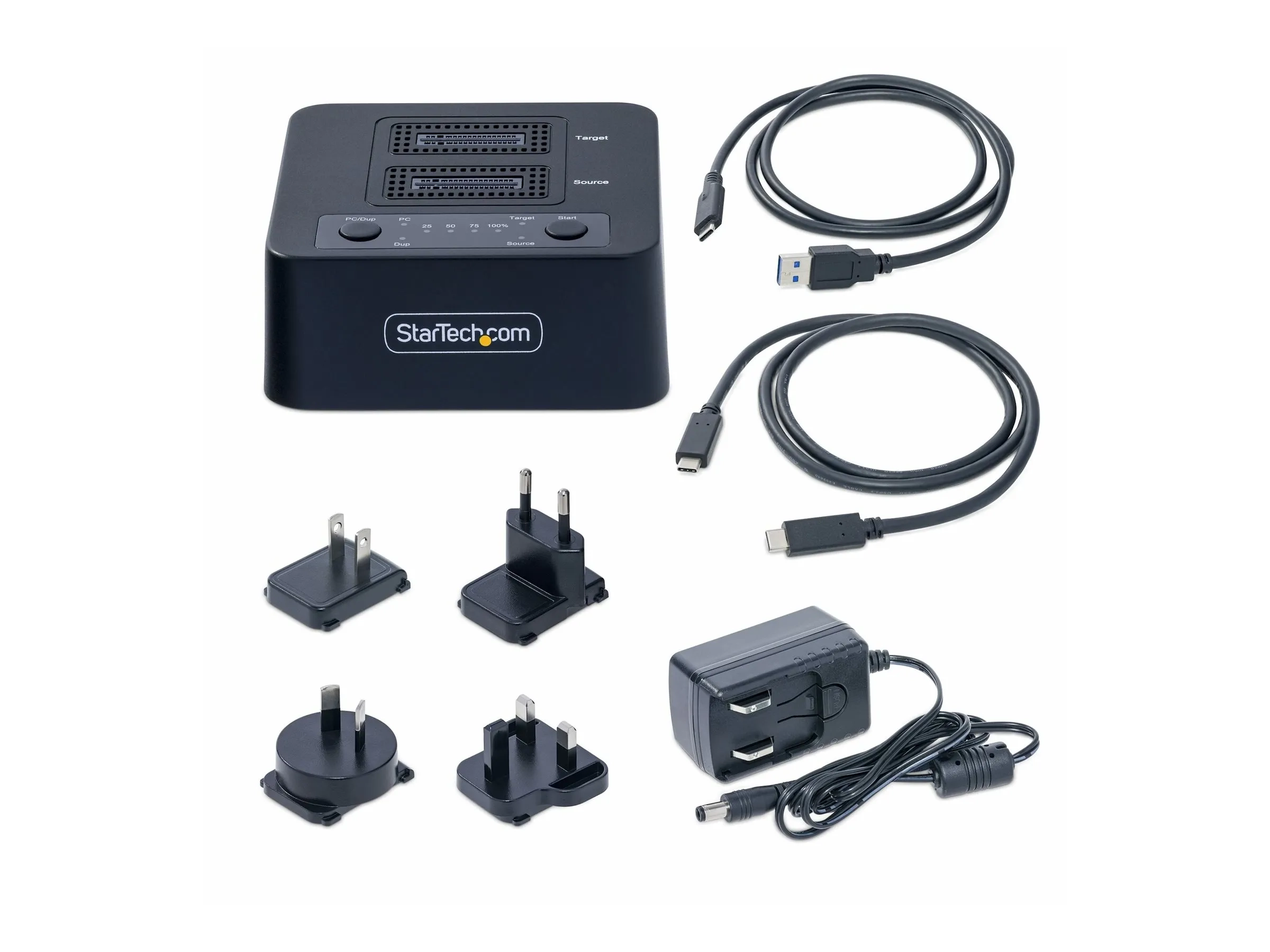 StarTech.com Duplicateur de Disque M.2 NVMe 1:1, Copie/Clonage de SSD M.2