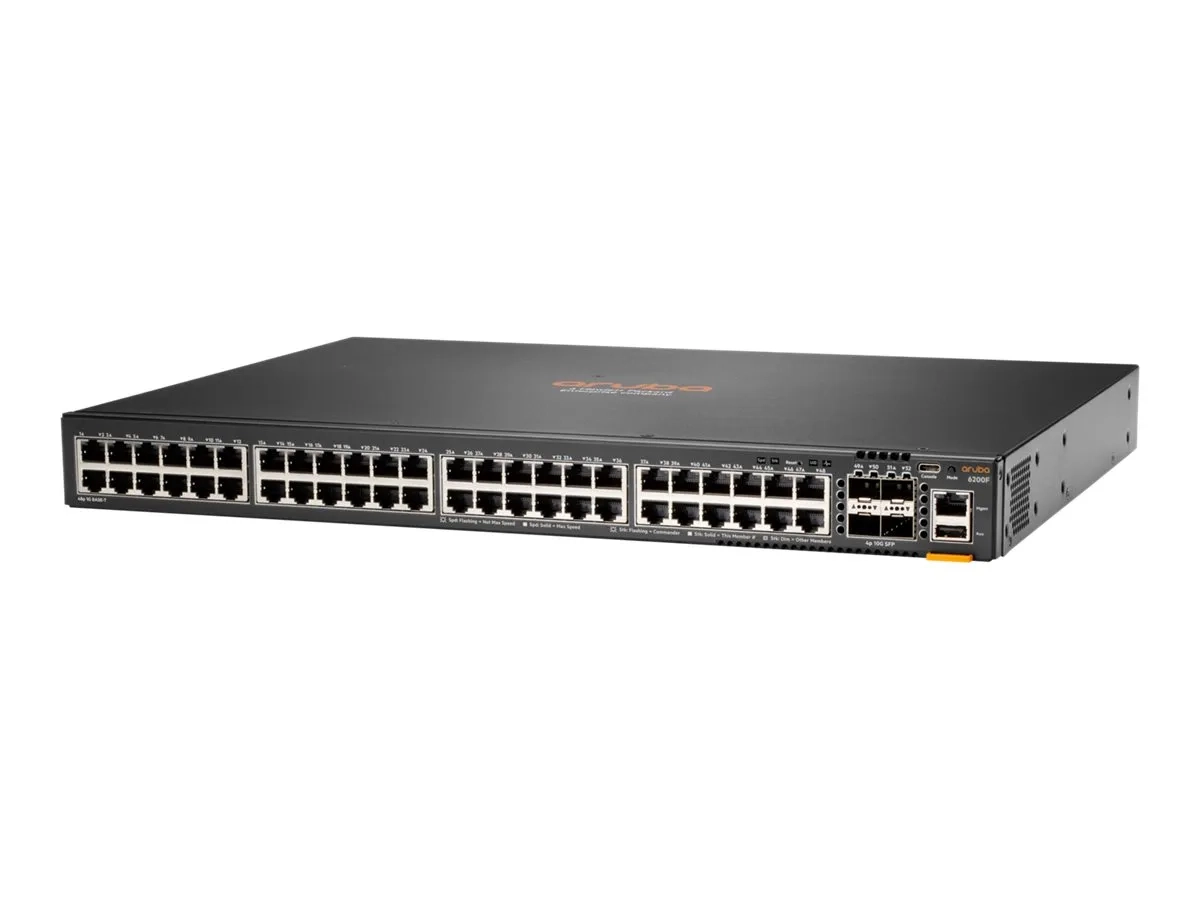 HPE Aruba Networking CX 6200F 48G 4SFP+ Switch