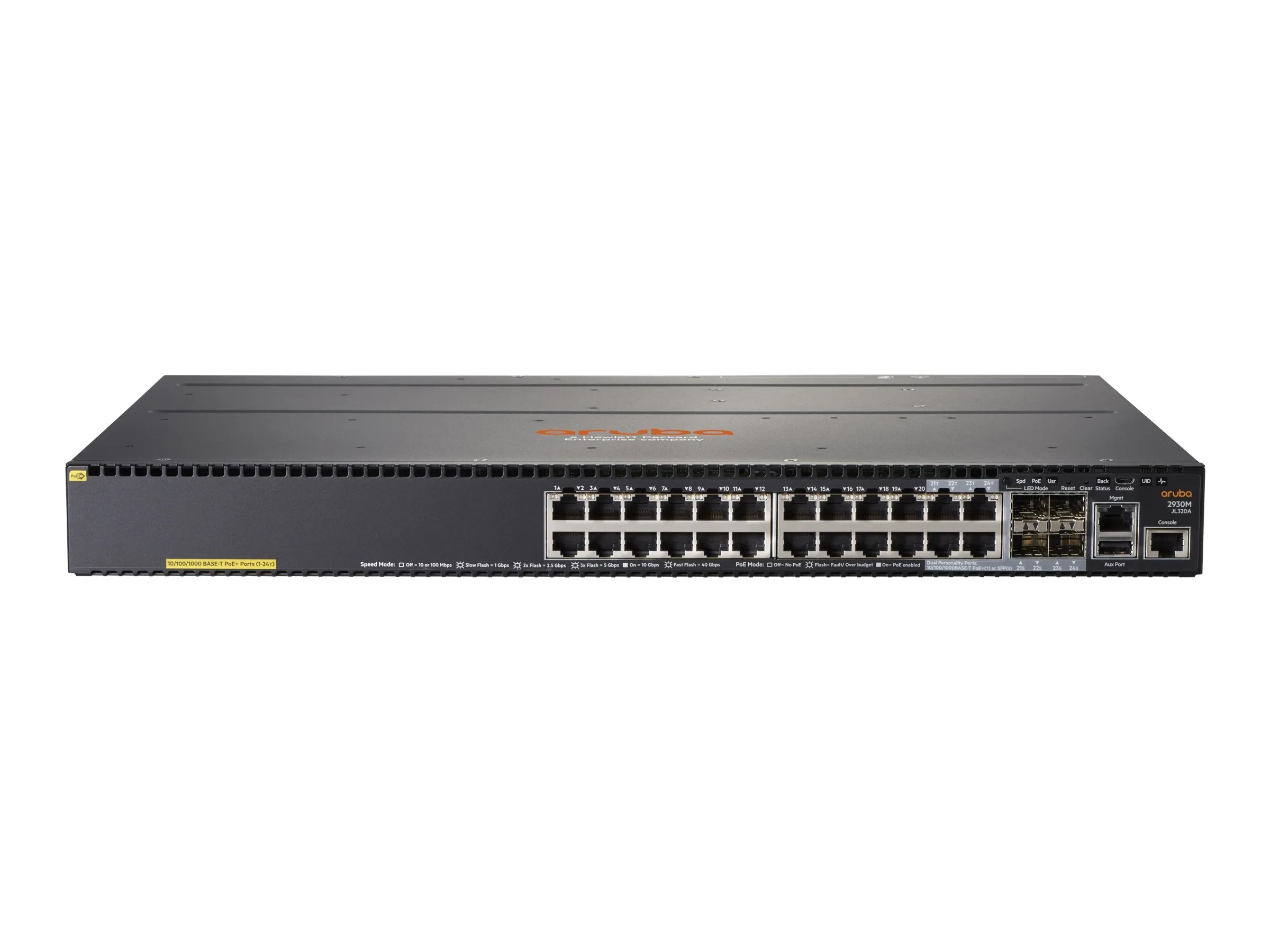 HPE Aruba 2930M 24G POE+ 1