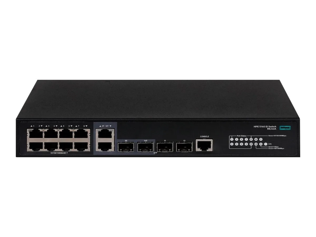 HPE FlexNetwork 5140 8G 2SFP 2XGT Combo EI
