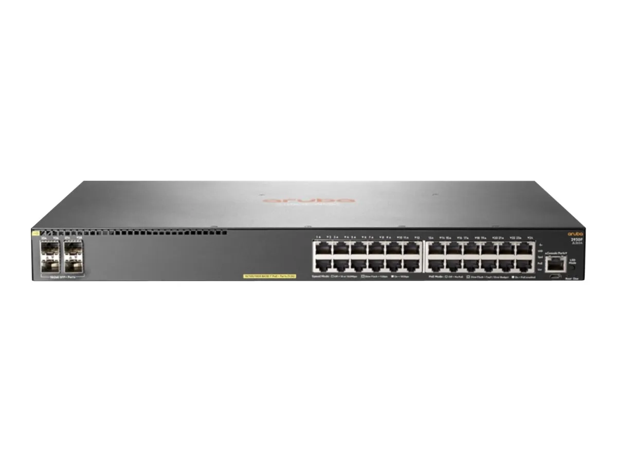 HPE Aruba 2930F 24G PoE+ 4SFP+ TAA