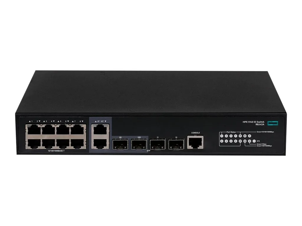 HPE FlexNetwork 5140 8G 2SFP 2XGT Combo EI