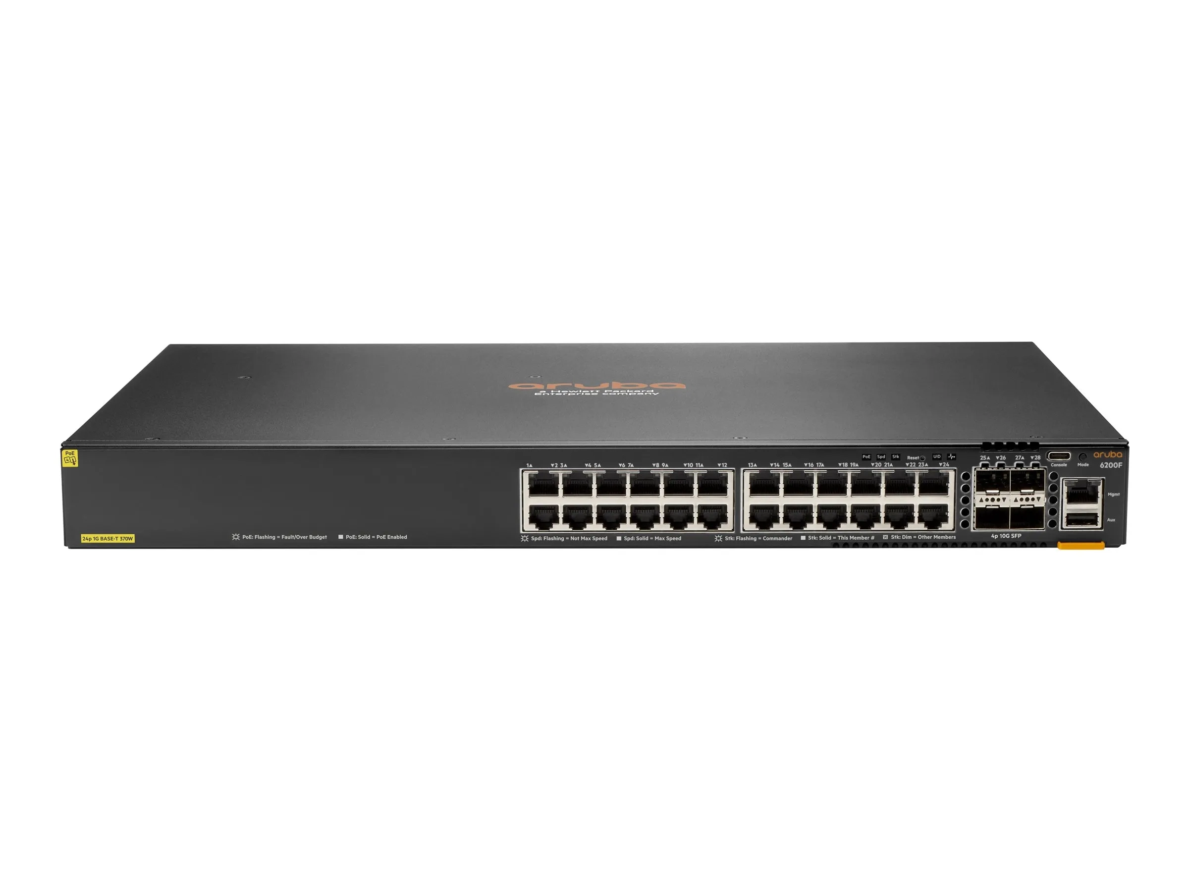 HPE Aruba Networking CX 6200F 24G 4SFP Switch