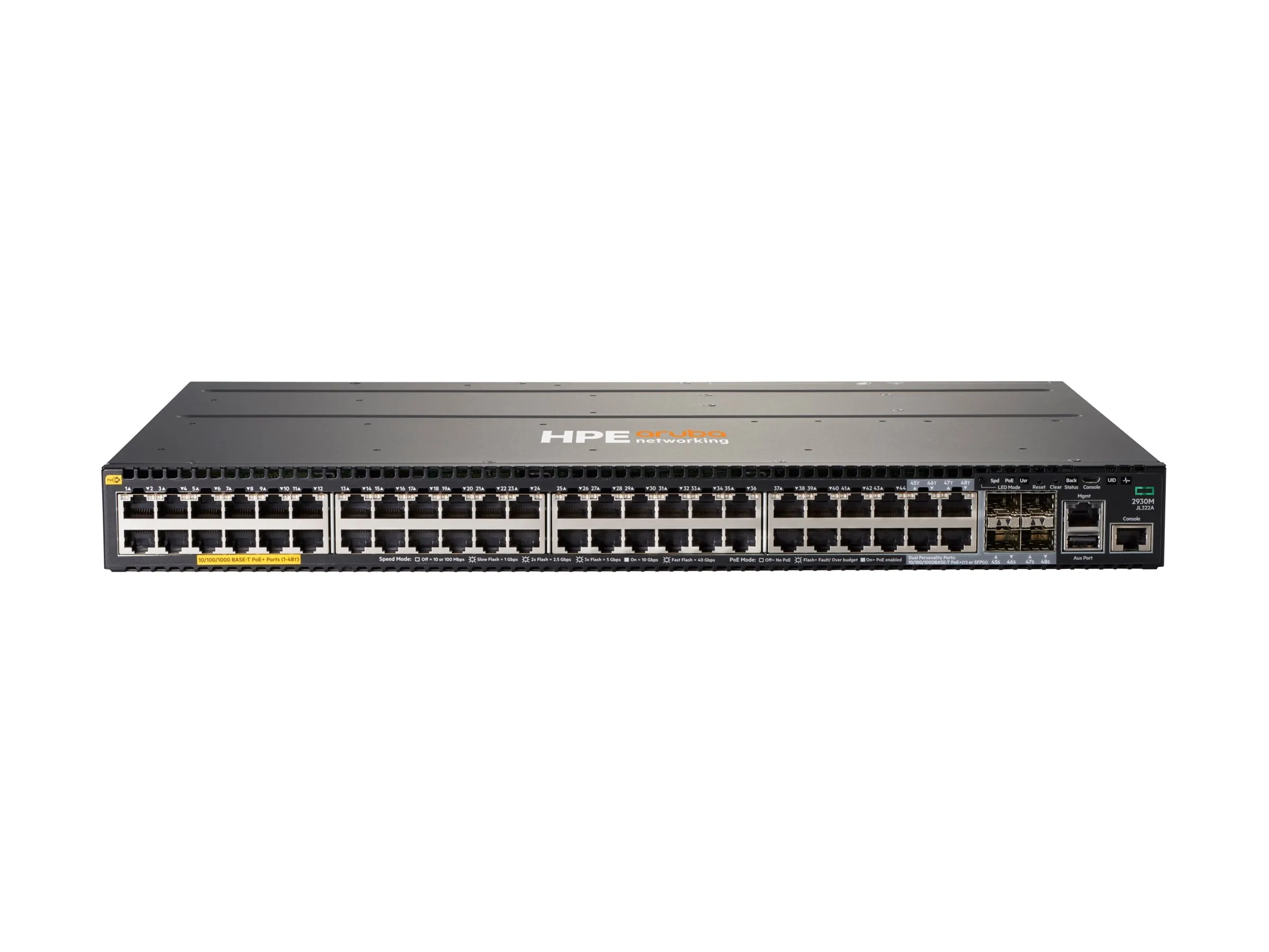 HPE Aruba 2930M 48G POE+ 1