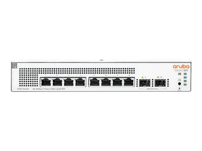 HPE Networking Instant On 1930 8G Class4 PoE 2SFP 124W Switch