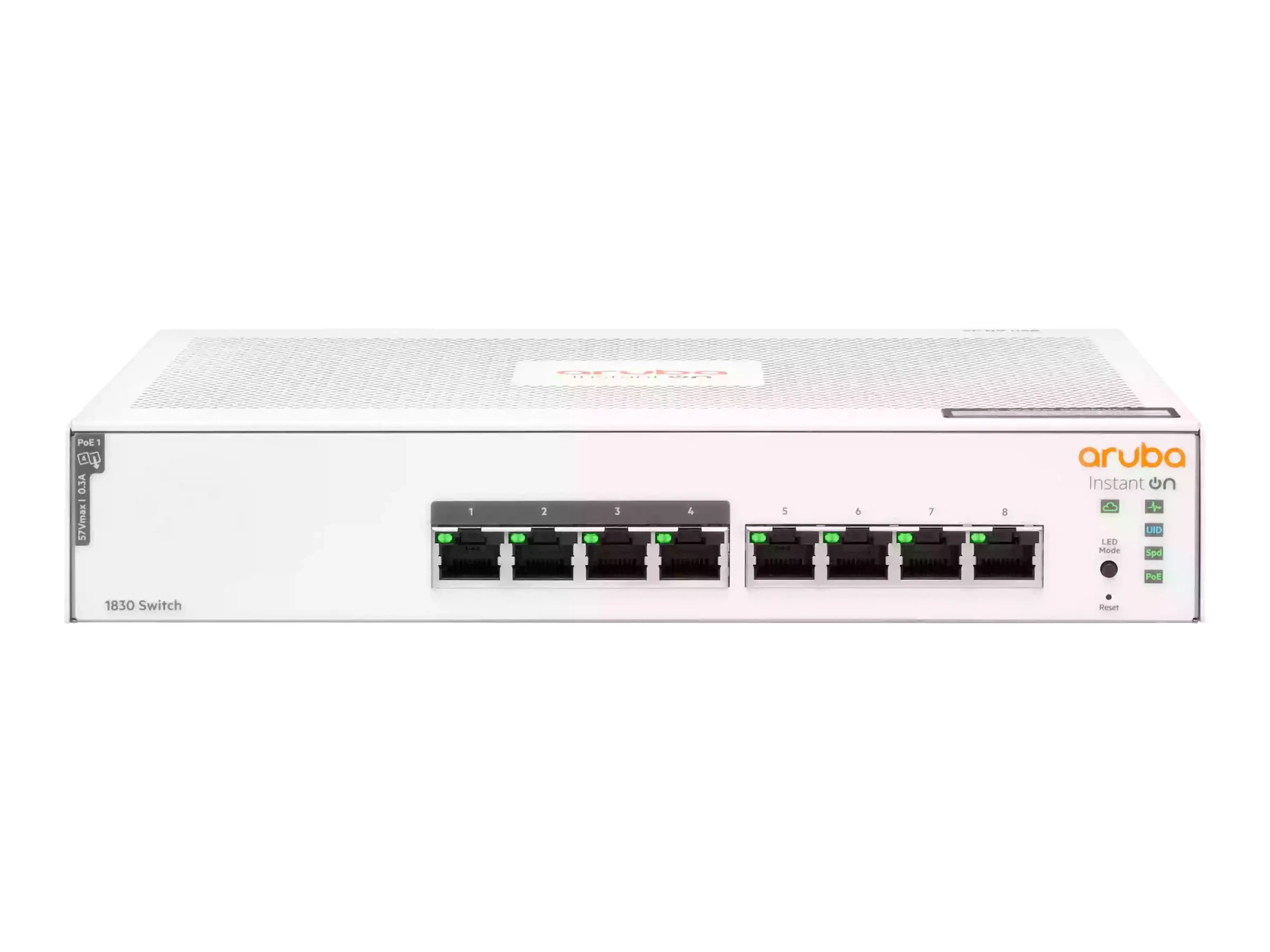 HPE Networking Instant On 1830 8G 4p Class4 PoE 65W Switch