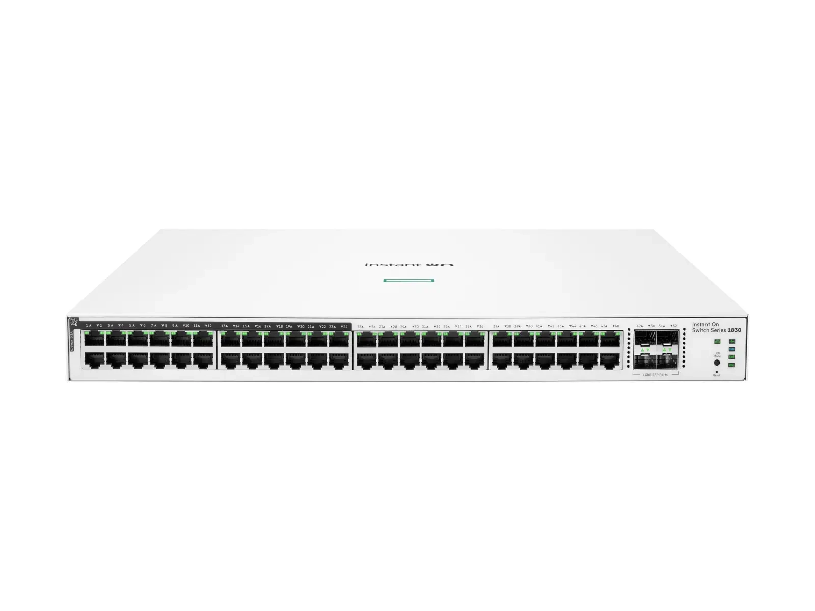 HPE Networking Instant On 1830 48G 24p Class4 PoE 4SFP 370W Switch