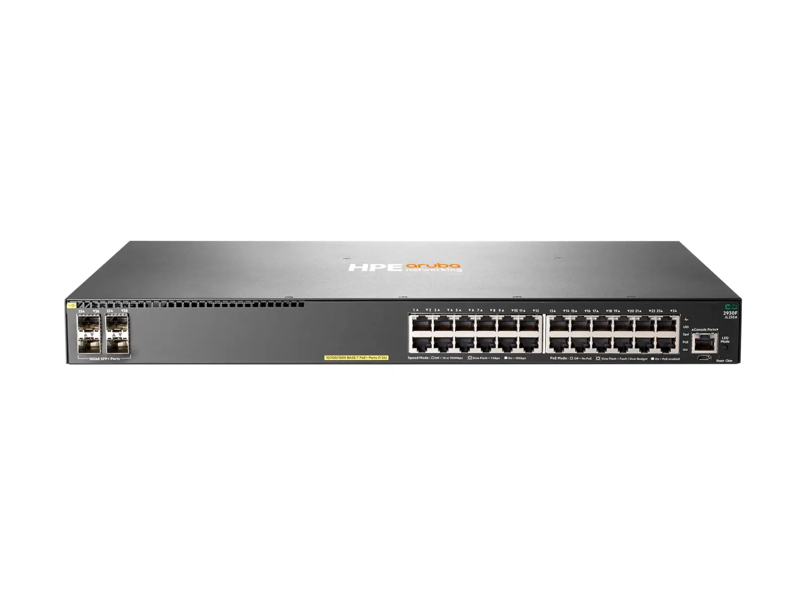 HPE Aruba 2930F 24G PoE+ 4SFP+