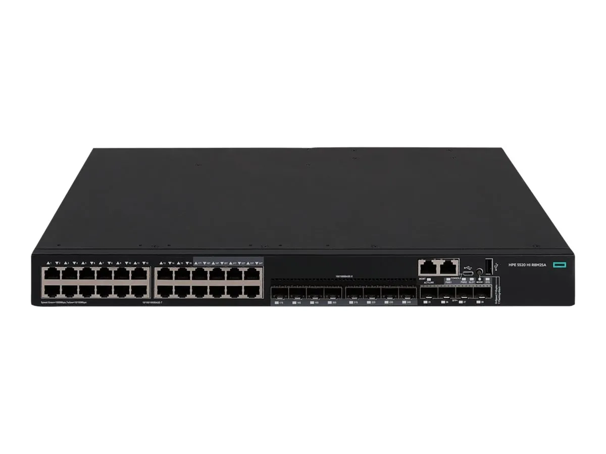 HPE FlexNetwork 5520 24G 4SFP+ HI 1