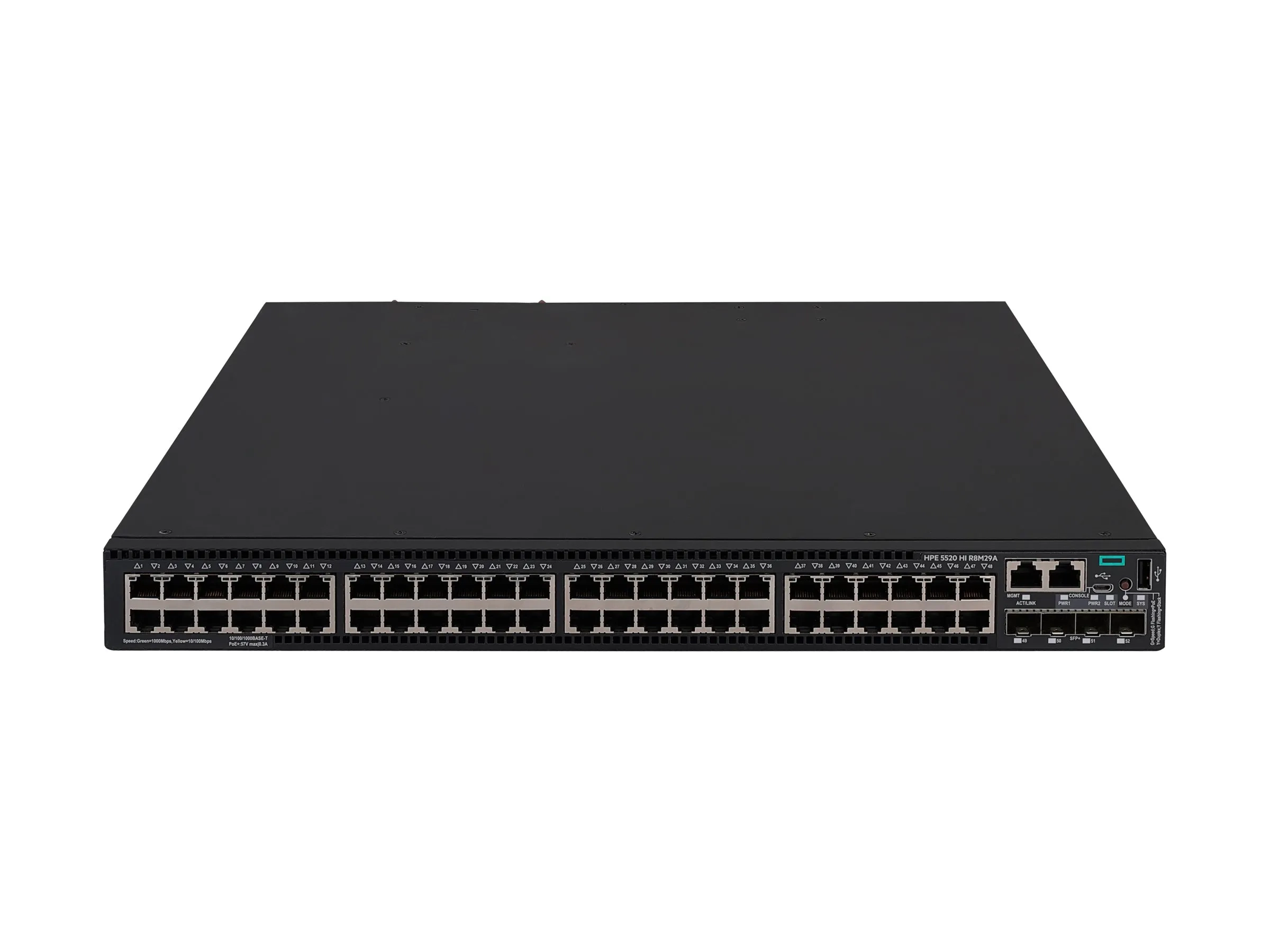HPE FlexNetwork 5520 48G PoE+ 4SFP+ HI 1