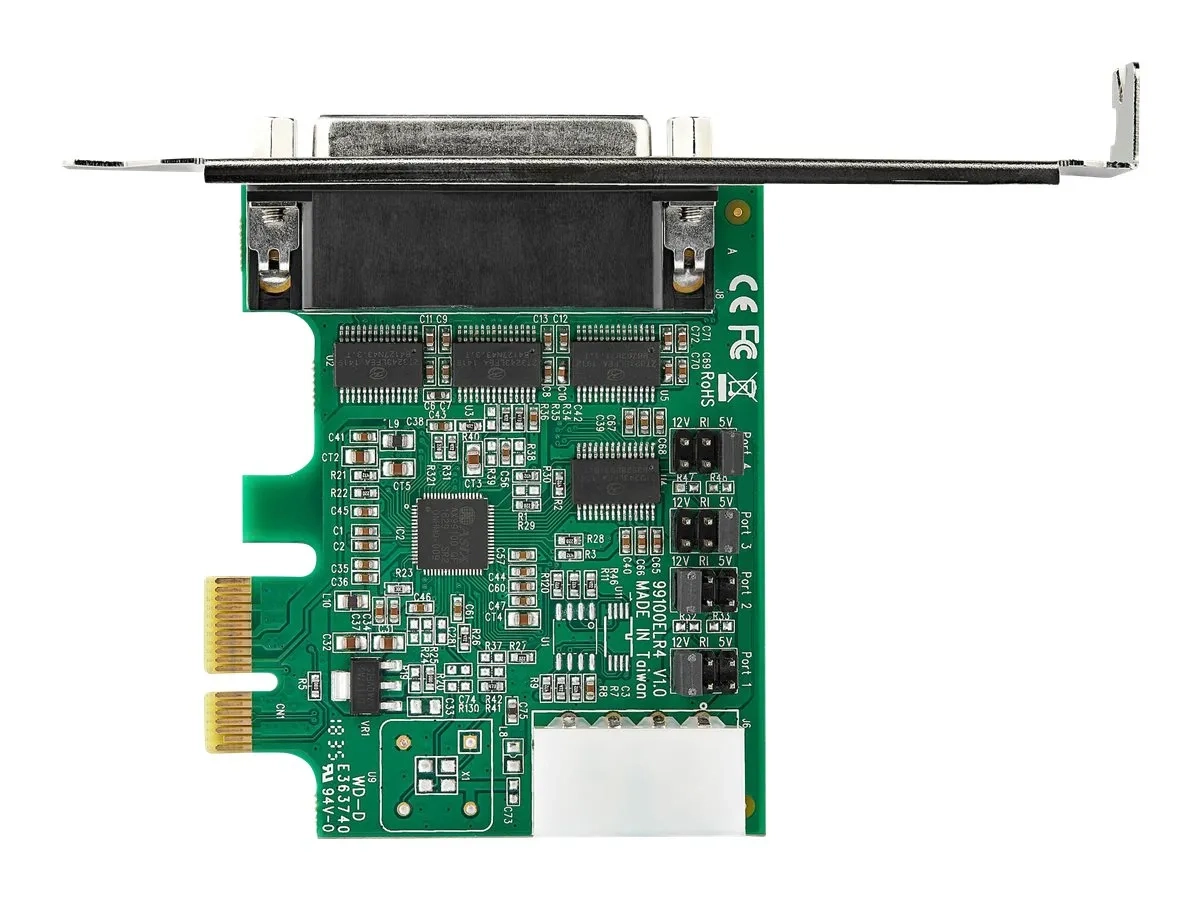 StarTech.com Carte adaptateur PCIe serie RS232