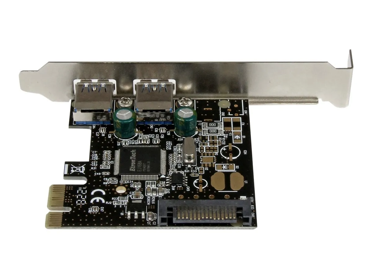 StarTech.com Carte contrôleur PCIe à 2 ports USB 3.0