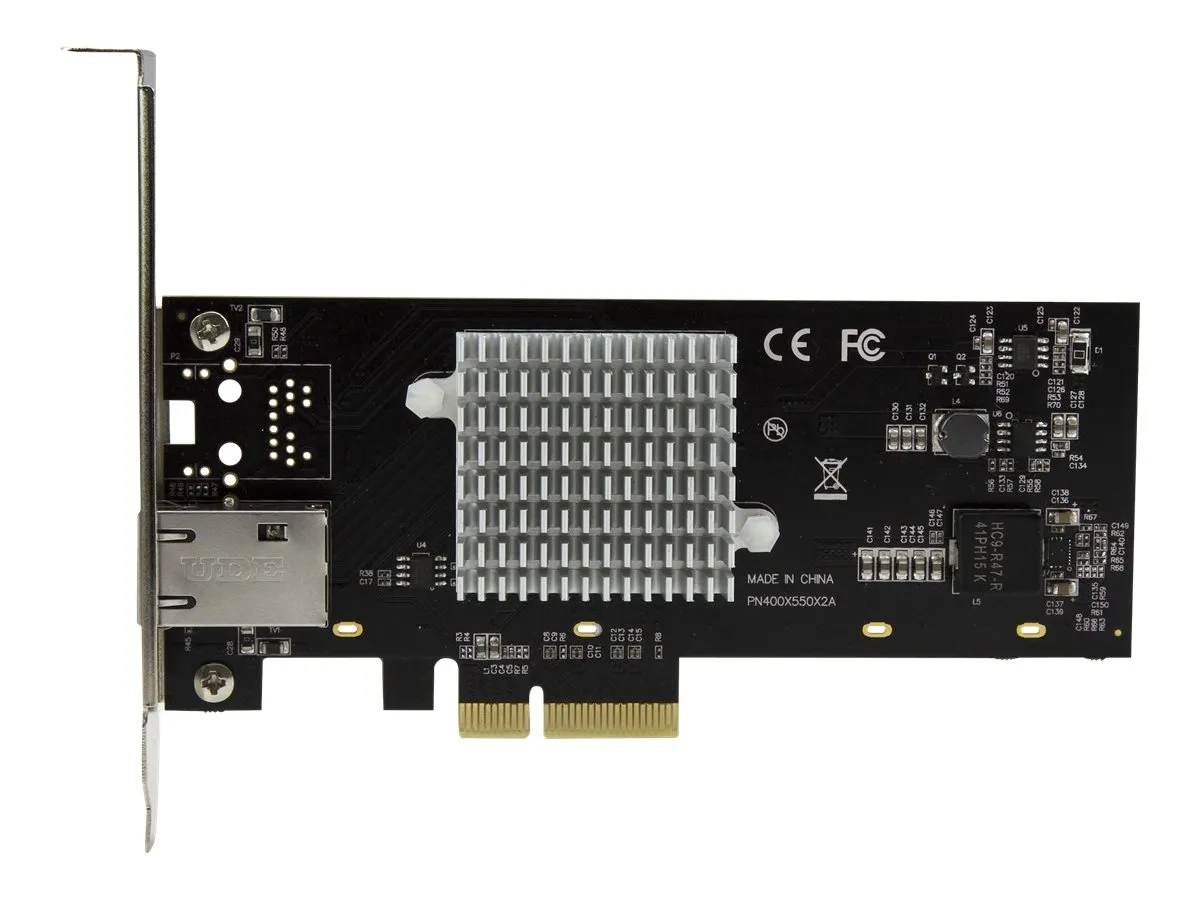 StarTech.com Carte réseau PCI Express à 1 port 10 Gigabit Ethernet avec chipset Intel X550