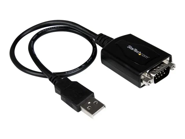 StarTech.com Câble adaptateur de 30 cm USB vers série DB9 RS232