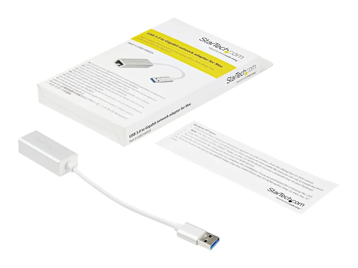 StarTech.com Adaptateur réseau USB 3.0 vers Gigabit Ethernet