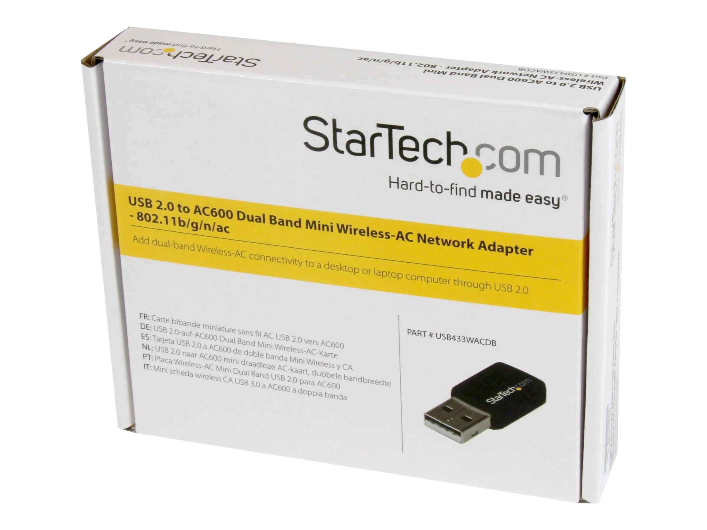 StarTech.com Mini adaptateur / Clé USB 2.0 WiFi 802.11ac