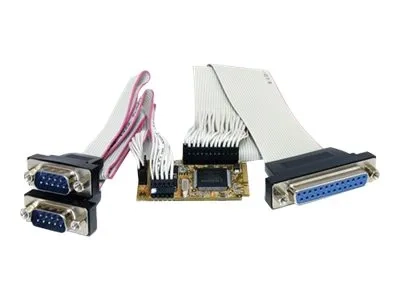 StarTech.com Carte combo série/parallèle Mini PCI Express 2s1p pour systèmes intégrés