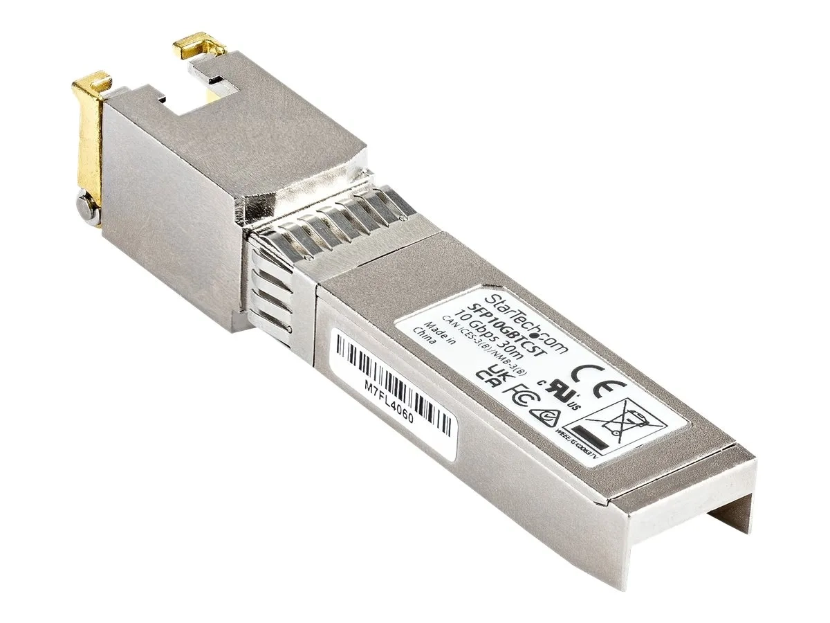 StarTech.com Module SFP+ RJ45 compatible Cisco