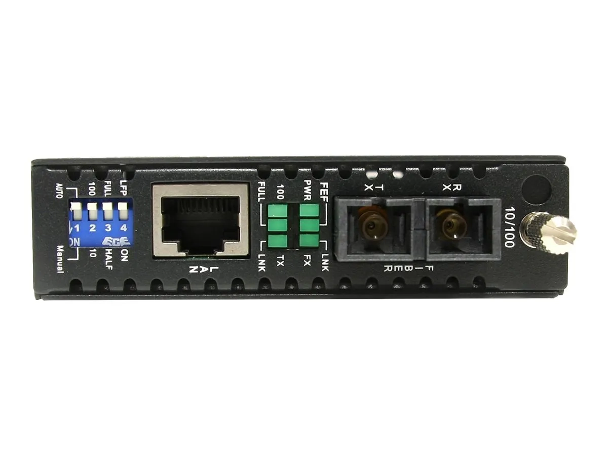 StarTech.com Convertisseur Ethernet sur fibre optique monomode SC