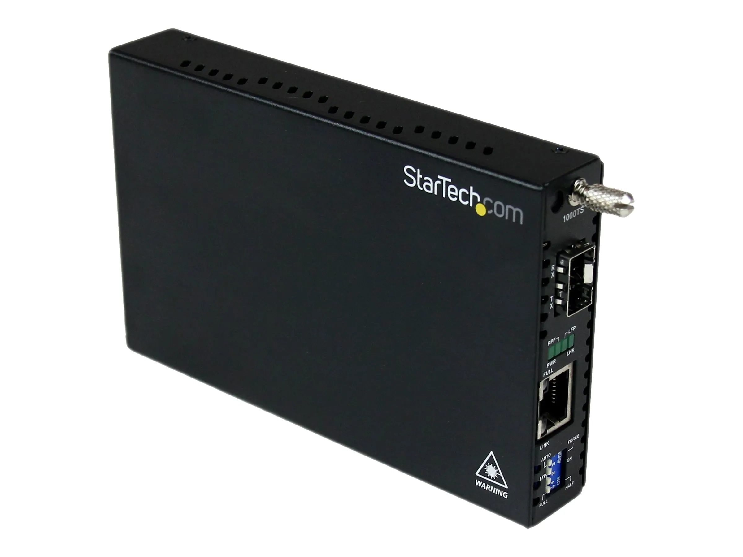 StarTech.com Convertisseur RJ45 Gigabit Ethernet sur Fibre Optique avec SFP Ouvert