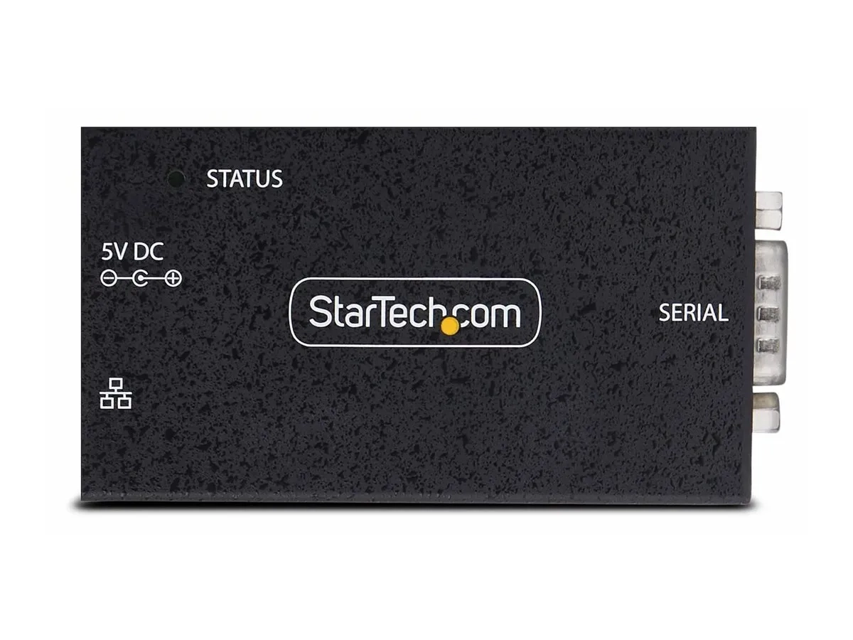 StarTech.com Adaptateur Série vers Ethernet à 1 Port, LAN vers RS232 DB9