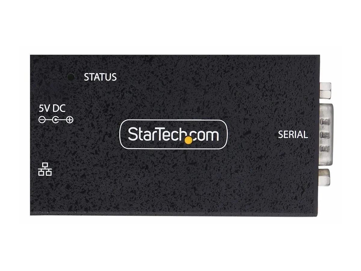 StarTech.com Adaptateur Série vers Ethernet à 1 Port, LAN vers RS232 DB9