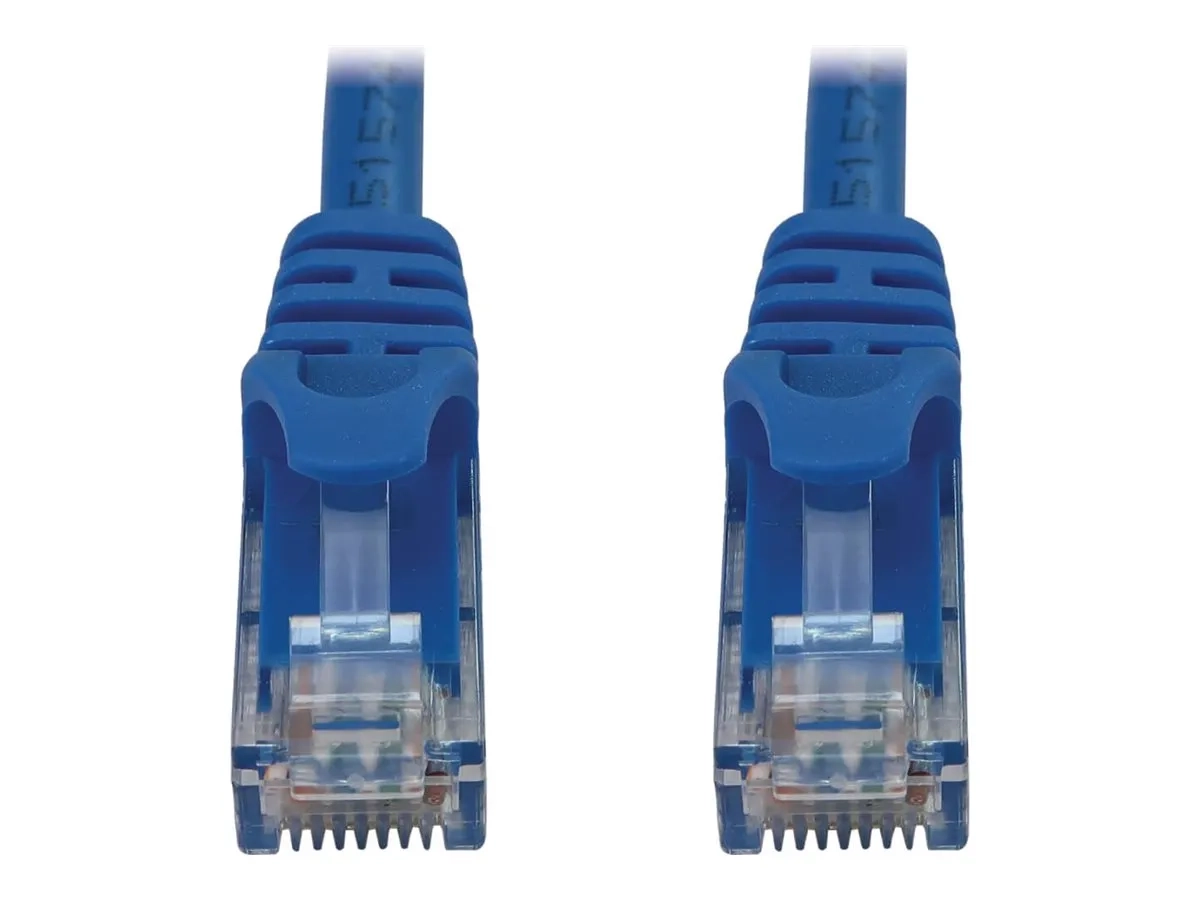 Eaton Tripp Lite Series Cat6a 10G Snagless Molded UTP Ethernet Cable (RJ45 M/M), PoE, Blue, 10 ft. (3.1 m)