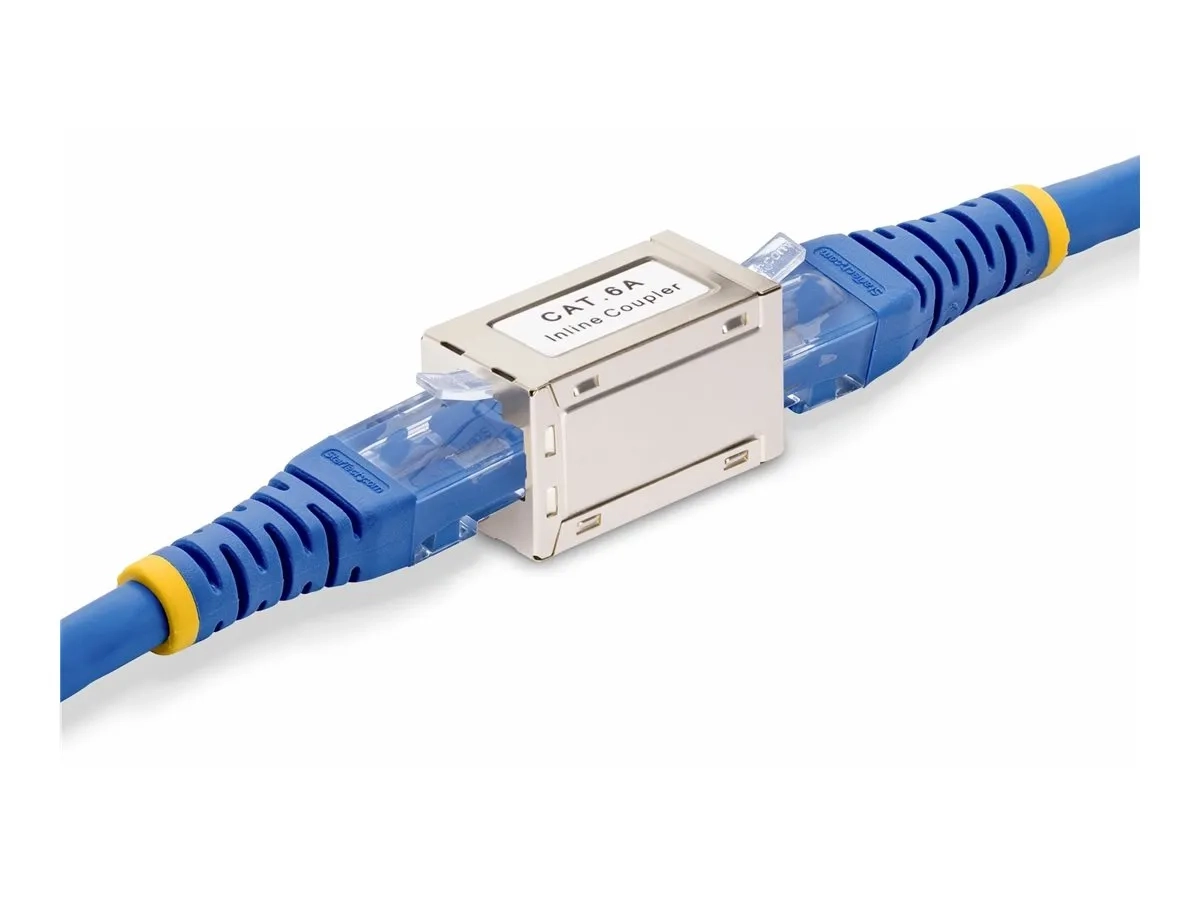 StarTech.com Coupleur RJ45 Blindé, Coupleur en Ligne Cat6a, Coupleur F/F