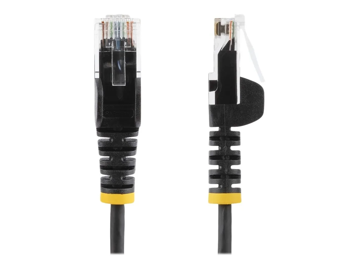 StarTech.com Câble réseau Ethernet RJ45 Cat6 sans crochet de 2 m/UTP/noir