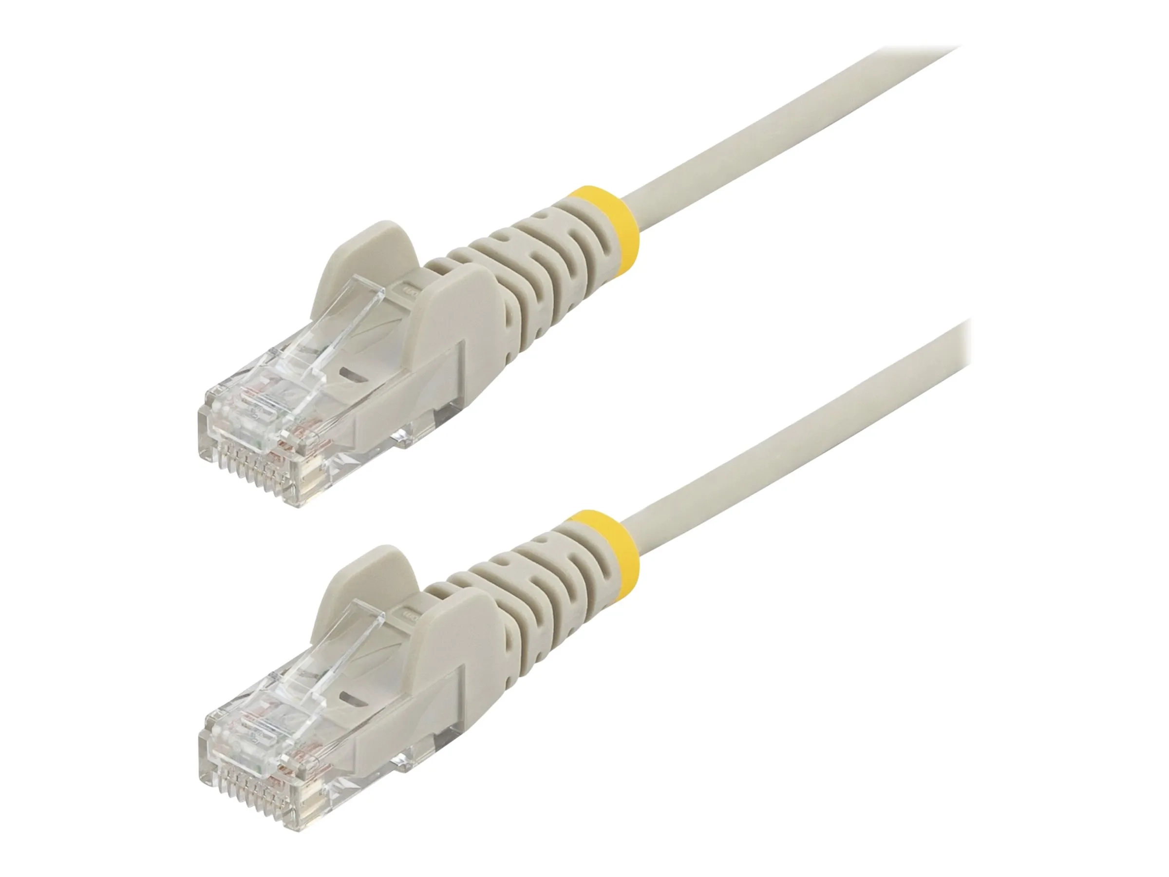 StarTech.com 3m Slim LSZH CAT6 Ethernet Cable, 10 Gigabit Snagless RJ45 100W PoE Patch Cord, CAT 6 10GbE UTP Network Cable w/Strain Relief, Grey, ETL, Low Smoke Zero Halogen