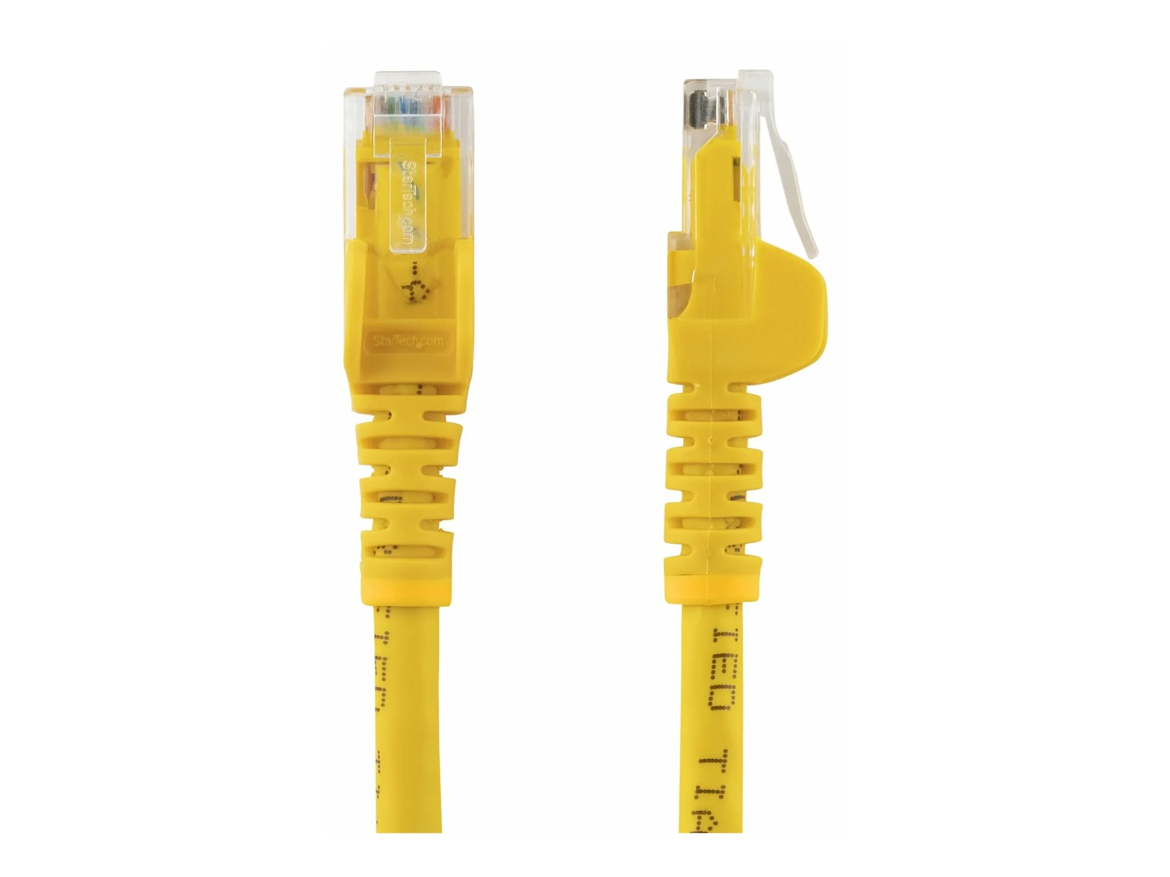 StarTech.com 3m CAT6 Ethernet Cable, 10 Gigabit Snagless RJ45 650MHz 100W PoE Patch Cord, CAT 6 10GbE UTP Network Cable w/Strain Relief, Yellow, Wiring is UL Certified/TIA