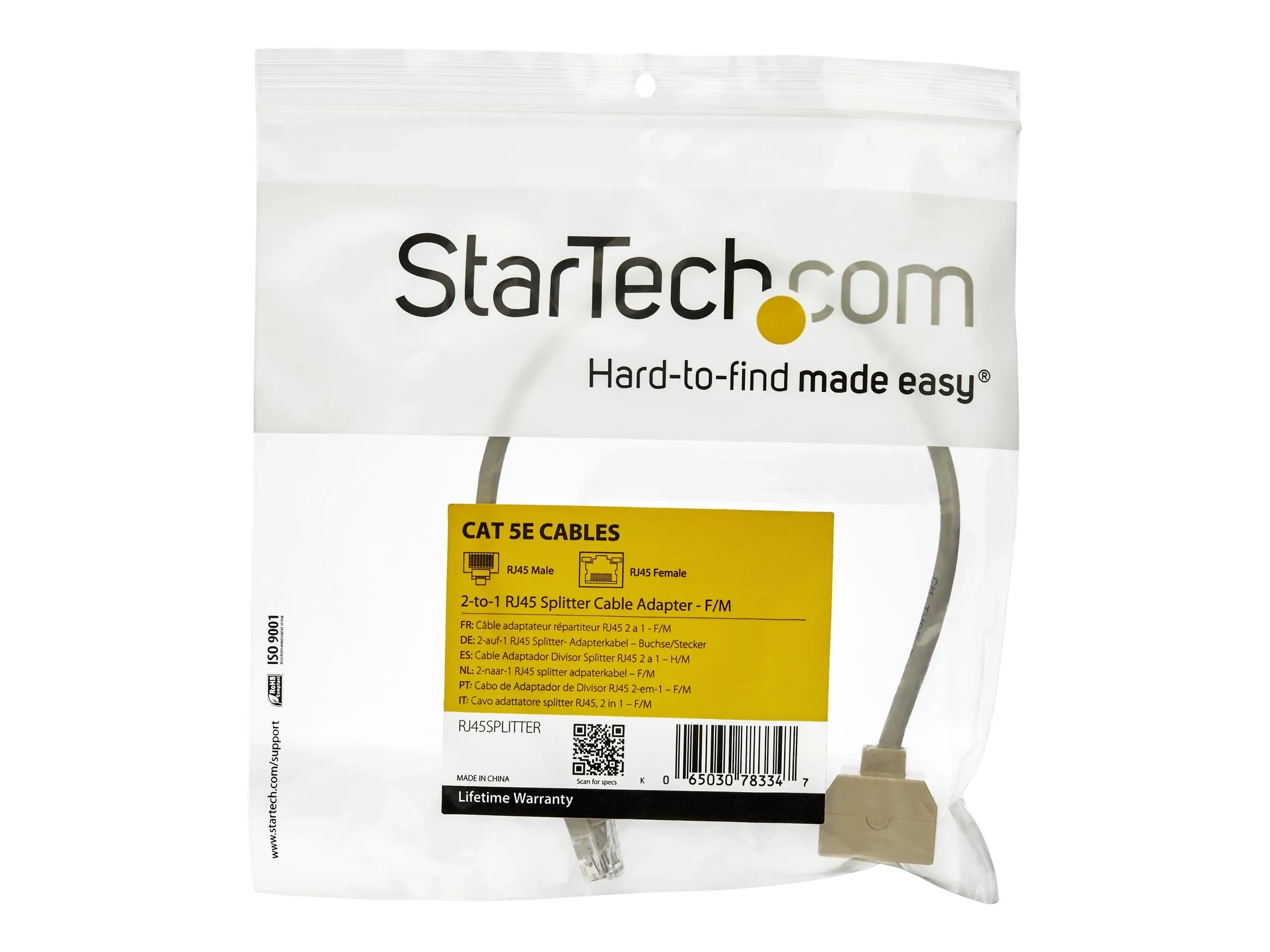 StarTech.com Splitter RJ45