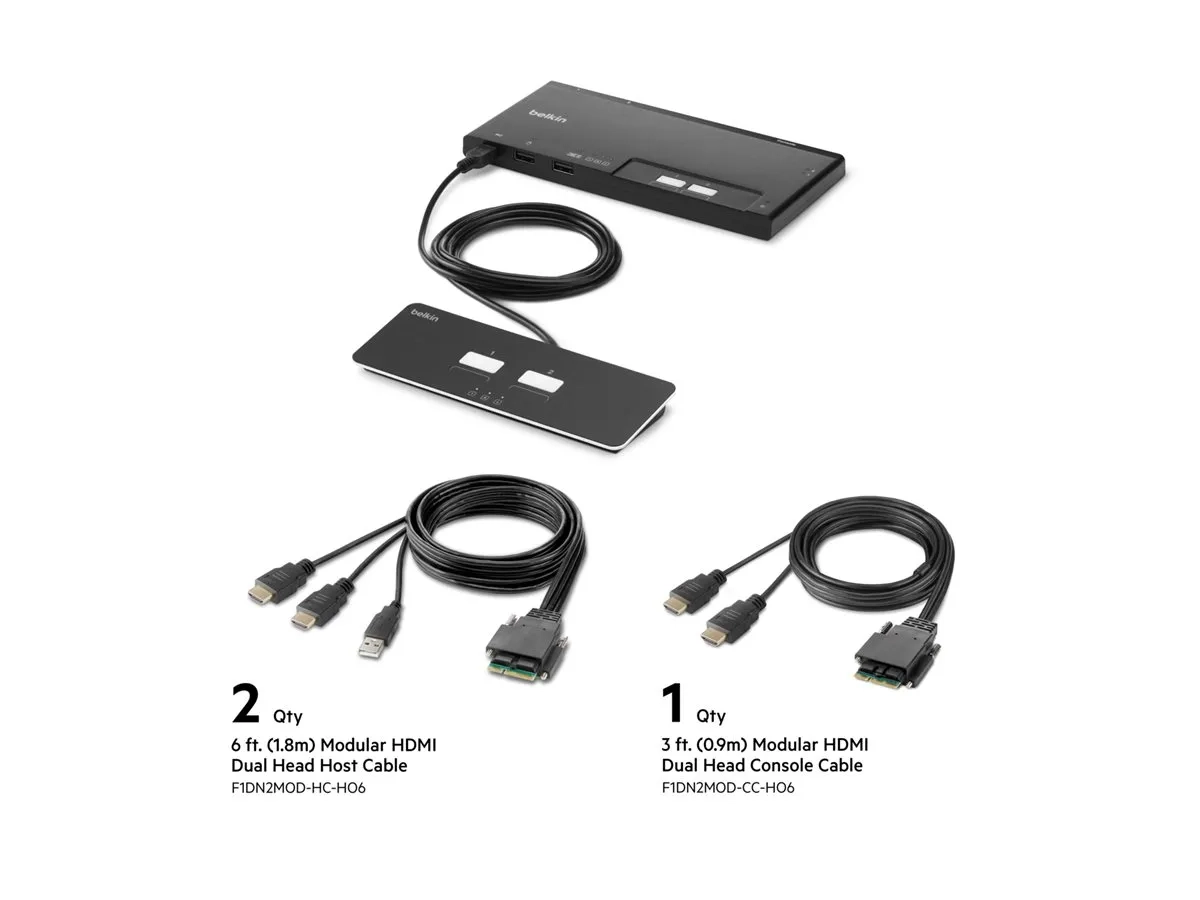 Belkin Modular Secure Dual Head