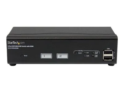 StarTech.com Switch KVM USB DVI à 2 ports avec commutation rapide et DDM