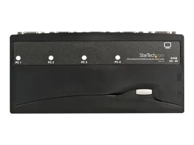 StarTech.com Switch KVM PS/2 VGA à 4 ports avec câbles