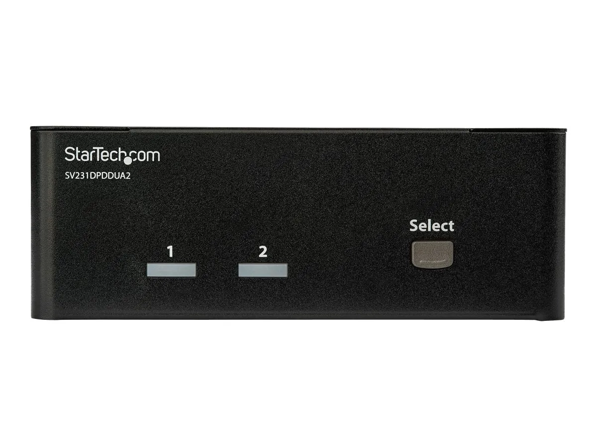 StarTech.com Switch KVM DisplayPort double affichage à 2 ports