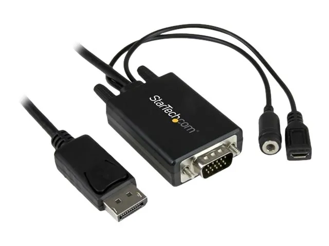 StarTech.com Câble adaptateur DisplayPort vers VGA de 3 m avec audio