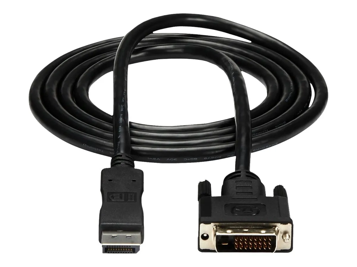 StarTech.com Câble Adapteur DisplayPort™ vers DVI de 1,8m