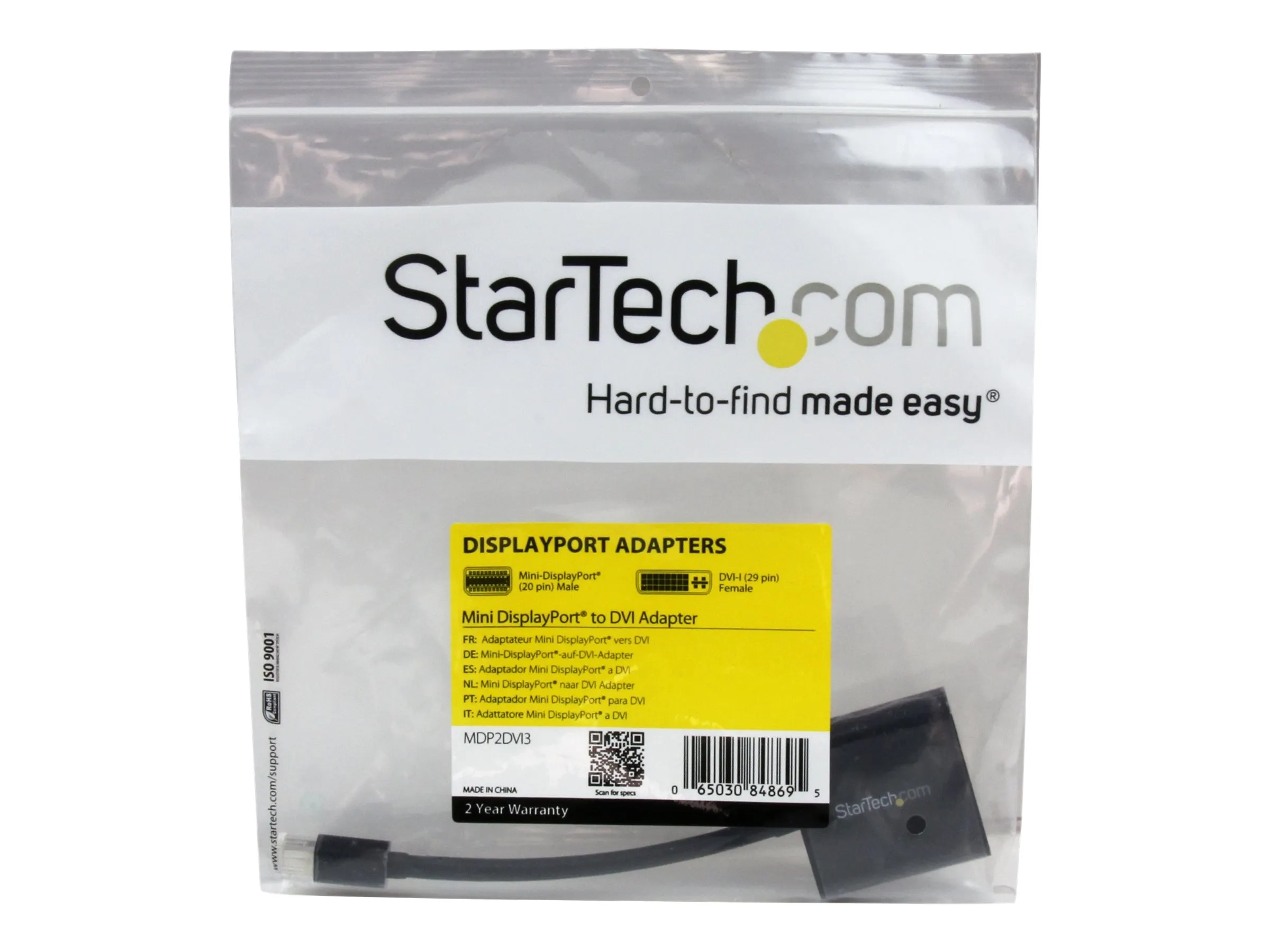 StarTech.com Adaptateur vidéo Mini DisplayPort® vers DVI