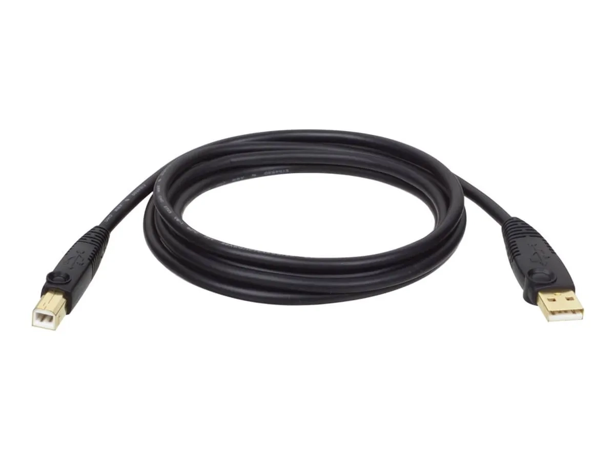 Eaton Tripp Lite Series USB 2.0 A to B Cable (M/M), 15 ft. (4.57 m)
