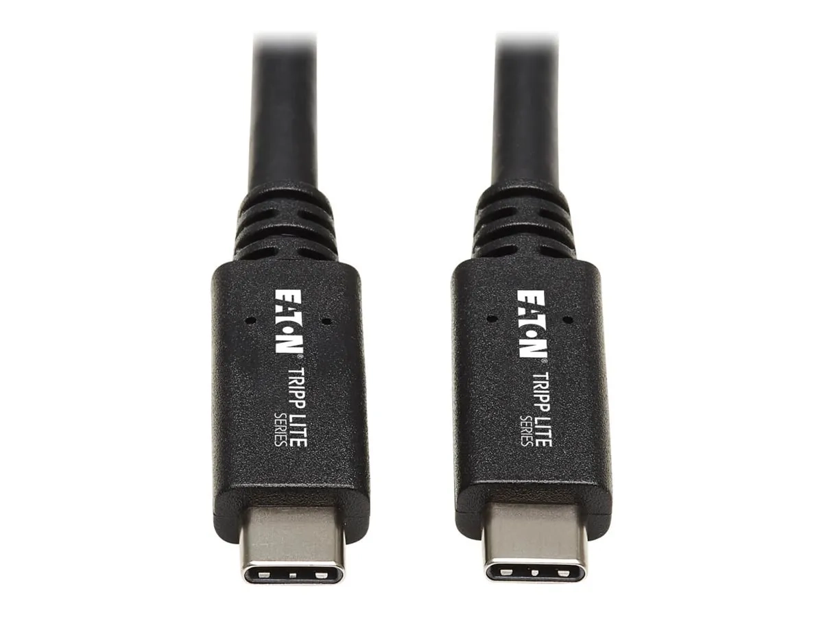 Eaton Tripp Lite Series USB C Cable USB 3.1 Gen 2, 5A Rating 10Gbps M/M USB Type C 20in