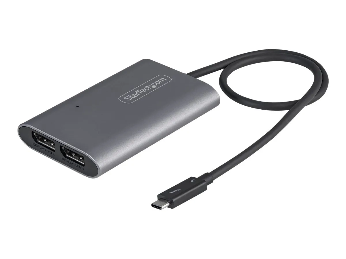 StarTech.com Adaptateur Thunderbolt 3 vers Dual DisplayPort DP 1.4