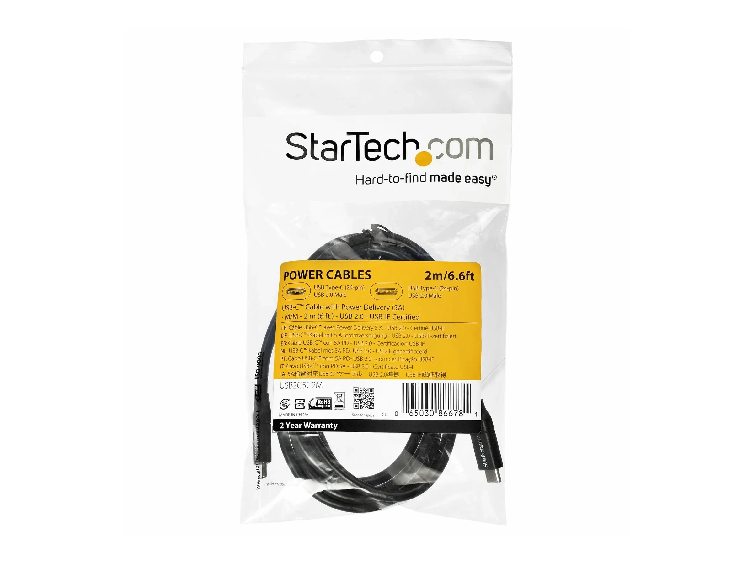 StarTech.com Câble USB